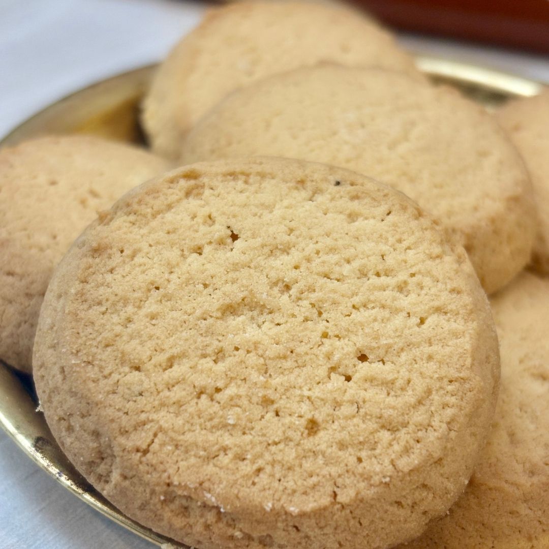 Baked Vanilla Biscuit